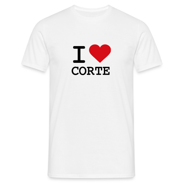 T-shirt (Femme) I love Corte