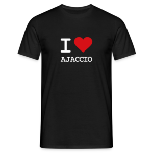 T-shirt (Homme) I love Ajaccio