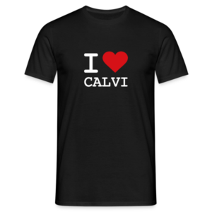 T-shirt (Homme) I love Calvi